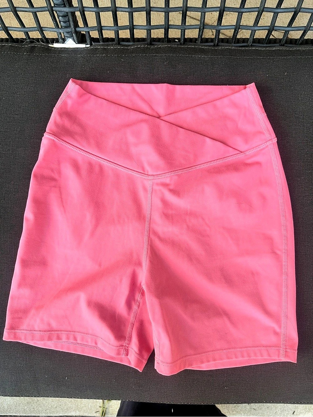 Halara UltraSculpt High Waisted Scrunch Butt Lifting Pink Biker Shorts